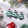 Christmas Theme Resin Alligator Hair Clips PHAR-JH00113-2