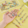 Gemstone Chip Beads Wishing Bottle Pendant Decorations HJEW-GO00035-4