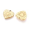 304 Stainless Steel Pendants STAS-N109-182G-2