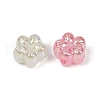 UV Plating Transparent Acrylic Beads MACR-L007-19-2