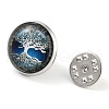 Round Glass Brooches JEWB-A022-02H-2