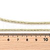 2MM Brass Flat Snake Chain Necklaces NJEW-M108-22G-4