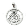 Non-Tarnish 201 Stainless Steel Pendants STAS-U003-19P-1