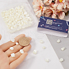 SUNNYCLUE 100Pcs Natural Trochid Shell/Trochus Shell Beads BSHE-SC0001-16C-3