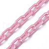 Acrylic Opaque Cable Chains PACR-N009-002G-4