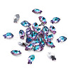 K9 Glass Rhinestone Pendants X-GLAA-TA001-004-2