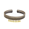 Alloy Cuff Bangles for Women BJEW-B129-01-2
