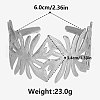 Europe and America Style 304 Stainless Steel Cuff Bangles for women JS5877-1-2
