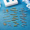  Jewelry Iron Slide On End Clasp Tubes FIND-PJ0001-01-31