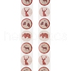 500Pcs Christmas Theme Round Stickers AJEW-S090-04E-2