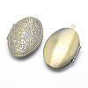 Brass Locket Pendants X-KK-F717-28AB-NR-2