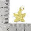 Brass Enamel Pendants KK-B114-01G-3