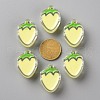 Transparent Enamel Acrylic Beads TACR-S155-003B-3