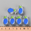 Transparent Enamel Acrylic Beads TACR-S155-002K-4