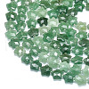 Natural Green Aventurine Beads Strands G-P573-C06-01-3