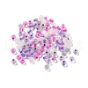 100Pcs Transparent Glass Beads X1-GLAA-P061-01H-2