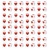 Opaque Acrylic European Beads OPDL-BT0001-01-11