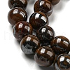 Natural Yellow Tiger Iron Beads Strands G-C079-A03-02-4