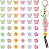 ARRICRAFT 48Pcs 12 Styles Plating Acrylic Beads OACR-AR0001-27-1