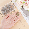 Beebeecraft 300Pcs 316 Surgical Stainless Steel Earring Hooks STAS-BBC0006-24-3