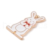 Alloy Enamel Pendants ENAM-Z010-09KCG-2