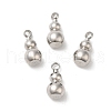 Non-Tarnish 201 Stainless Steel Pendants STAS-Q216-02B-P-1