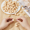 SUPERFINDINGS Wood Beads WOOD-FH0002-29A-3
