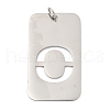 304 Stainless Steel Pendants STAS-M115-01P-O-1