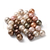 Faceted Round Shell Pearl Beads BSHE-XCP0001-78B-1