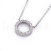 304 Stainless Steel Pendant Necklaces X-NJEW-F264-28P-2