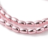 Electroplate Beads Strands EGLA-H104-02G-3