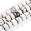 Natural Howlite Beads Strands G-T140-35-4