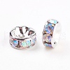 Brass Rhinestone Spacer Beads RB-A014-Z8mm-28S-NF-2