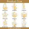 Nickel Decoration Stickers DIY-WH0450-124-2