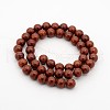 Natural Gemstone Round Bead Strands G-J302-08-6mm-2