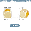 CREATCABIN Brass Beads KK-CN0002-72A-G-2