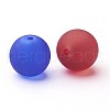 Frosted Glass Beads X-GGB10MMY-DKM-2
