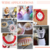 AHADERMAKER Polyester Lace Flower Trim OCOR-GA0001-92-6