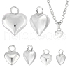   6Pcs 3 Style 925 Sterling Silver Charms STER-PH0001-84-1