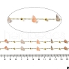 Handmade Natural Rutilated Quartz Chip Beaded Chains CHC-F020-09G-04-2