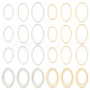 WADORN 60Pcs 6 Styles Brass Pendants FIND-WR0011-52-1