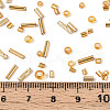 Electroplate Glass Seed Beads GLAA-SZC0007-01E-4