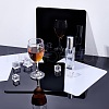   4Pcs 2 Colors Acrylic Reflection Display Board AJEW-PH0003-32-2