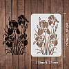 Large Plastic Reusable Drawing Painting Stencils Templates DIY-WH0202-201-2
