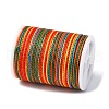 Segment Dyed Twisted Waxed Polyester Cord YC-C003-01E-2