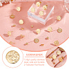 Unicraftale 40Pcs 201 Stainless Steel Flat Round Stud Earring Findings STAS-UN0060-70-5