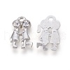 Valentine Day Special Gift Ideas Alloy Pendants ALRI-17X11-2