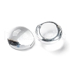 Transparent Half Round Glass Cabochons X-GGLA-R027-18mm-3