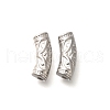 304 Stainless Steel Curved Tube Beads STAS-I321-27P-1