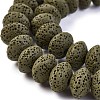 Natural Lava Rock Beads Strands G-I220-17A-03-2